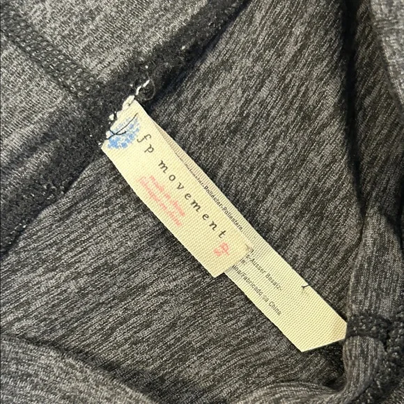 FP Movement by Free People Infinity Cutout Yoga Leggings Charcoal Gray Size S - Picture 5 of 10